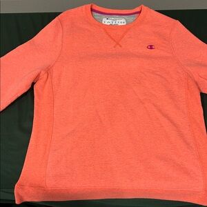 Champion Vibrant Orange Crewneck